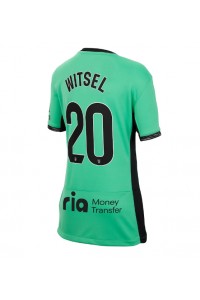 Fotbalové Dres Atletico Madrid Axel Witsel #20 Dámské Třetí Oblečení 2023-24 Krátký Rukáv